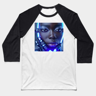 Cyberpunk Hotties (21) - Beautiful Sci fi Women Baseball T-Shirt